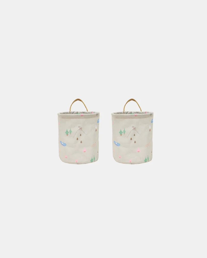 Deer & Duck Storage Basket Small - Set of 2 van OYOY Living Design – productfoto