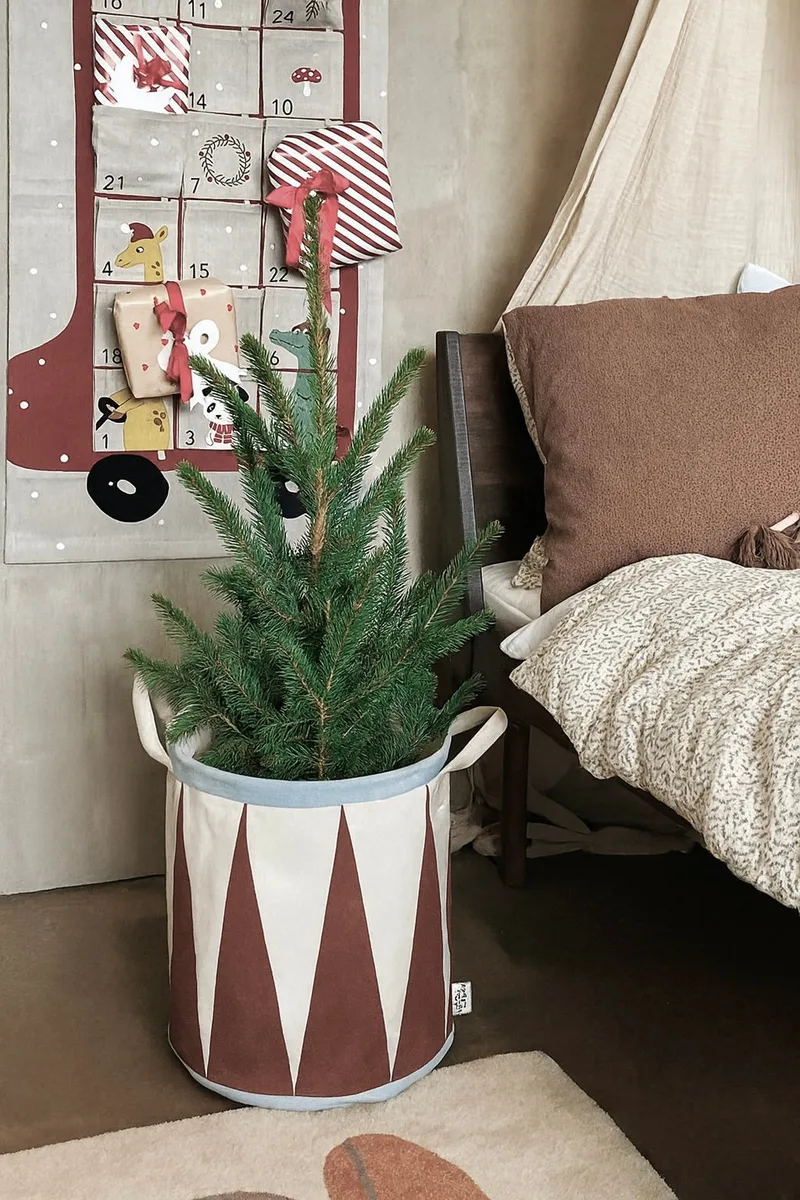 Christmas Drum Basket by OYOY Living Design – interior photo