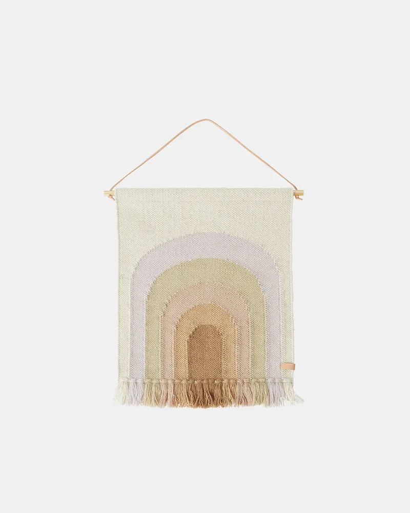 Follow The Rainbow Mini Wall Rug by OYOY Living Design – product photo