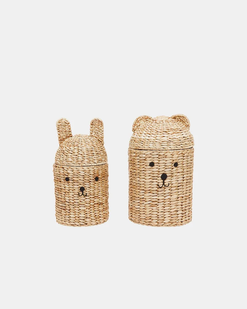 Bear & Rabbit Storage Basket - PCK2 van OYOY Living Design – productfoto