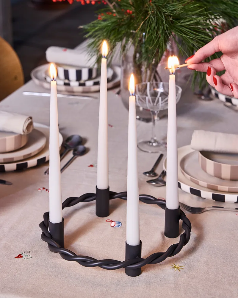 Mellow Advent Candleholder von OYOY Living Design – Ambientefoto