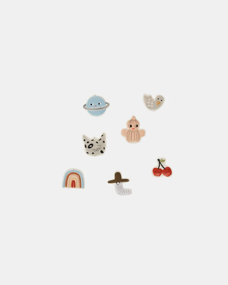 Ceramic Figures - Pack of 7 de OYOY Living Design – photo du produit