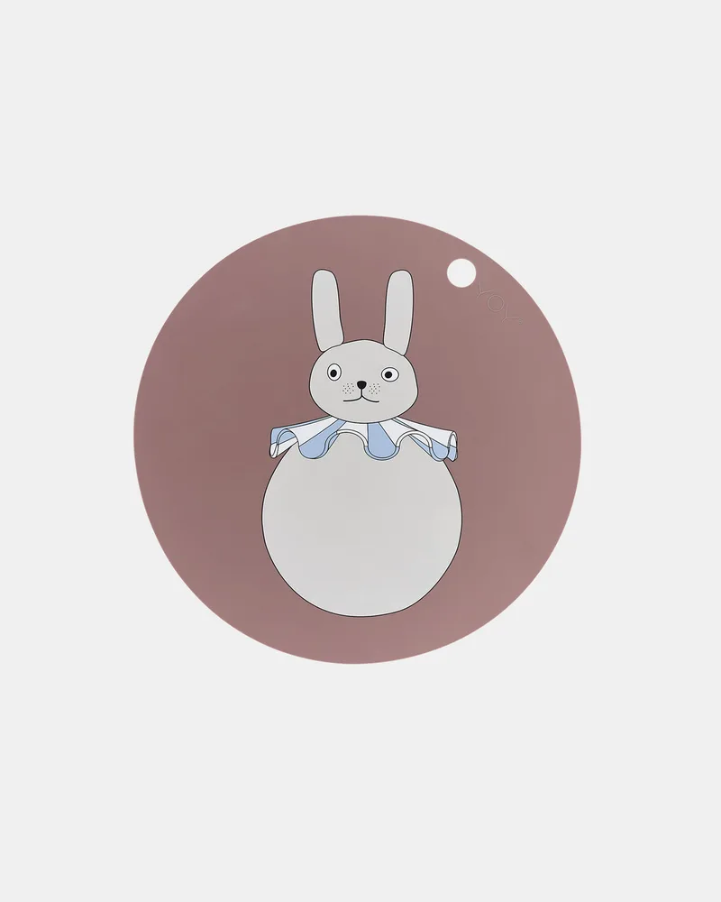 Placemat Rabbit Pompom by OYOY Living Design – product photo