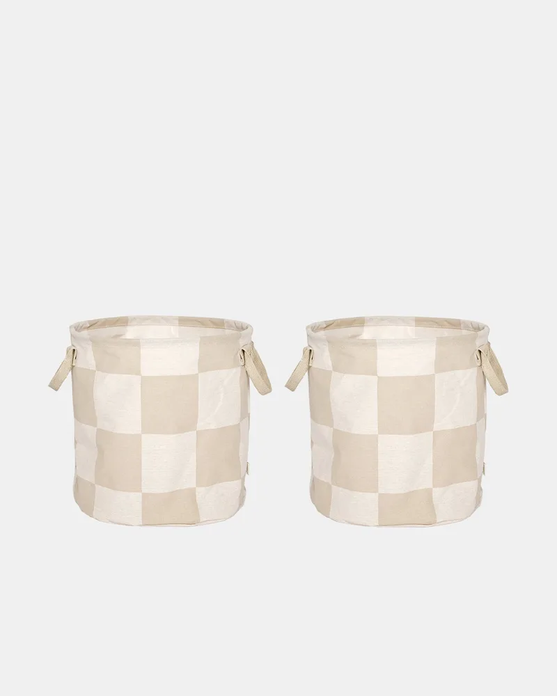 Chess Storage Basket Medium - Set of 2 de OYOY Living Design – photo du produit