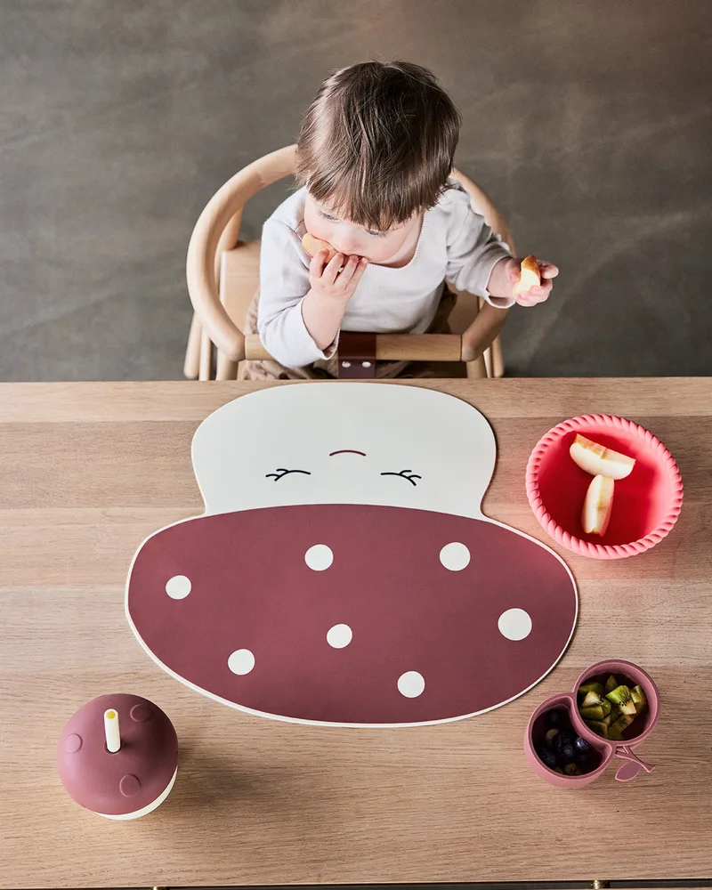 Placemat Mushroom de OYOY Living Design – photo d’ambiance