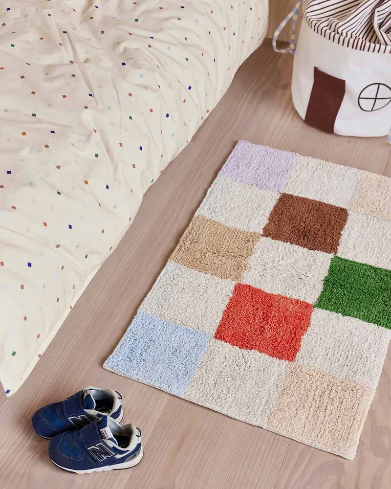 Chess Rug van OYOY Living Design – sfeerfoto