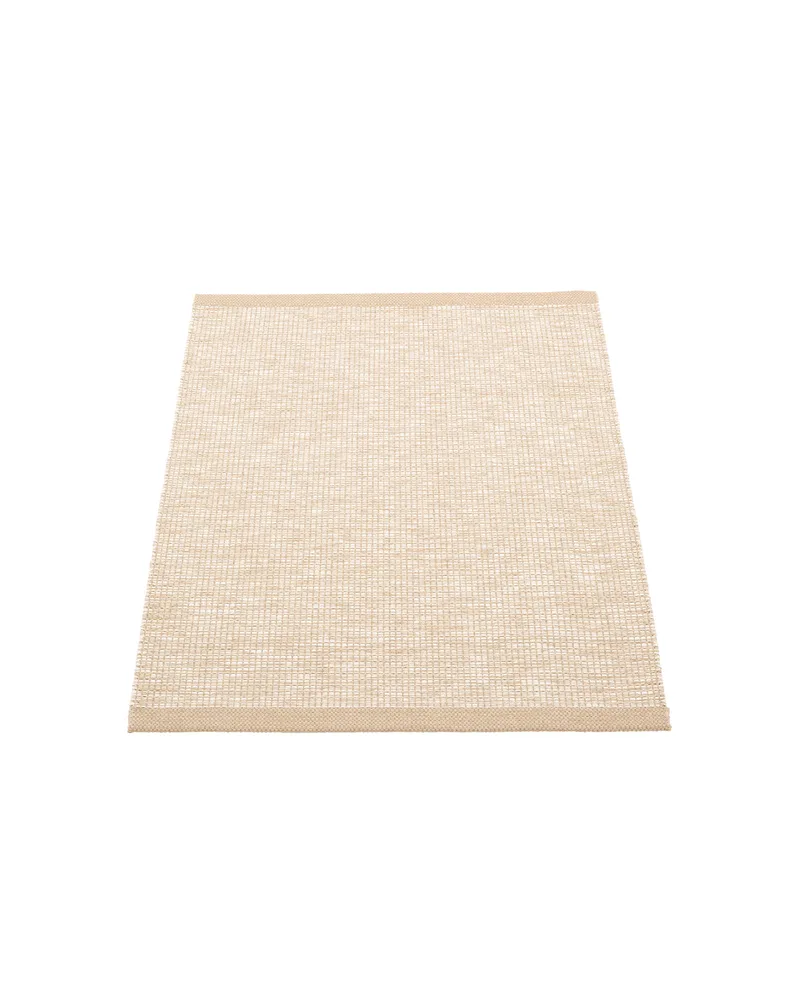 SAM Beige - Small Rug by Pappelina in Beige, Small Rug, 70 × 90 cm – product photo