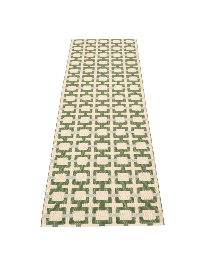 TOM Leaf - Runner Rug by Pappelina in Leaf, 70 × 120 cm – product photo