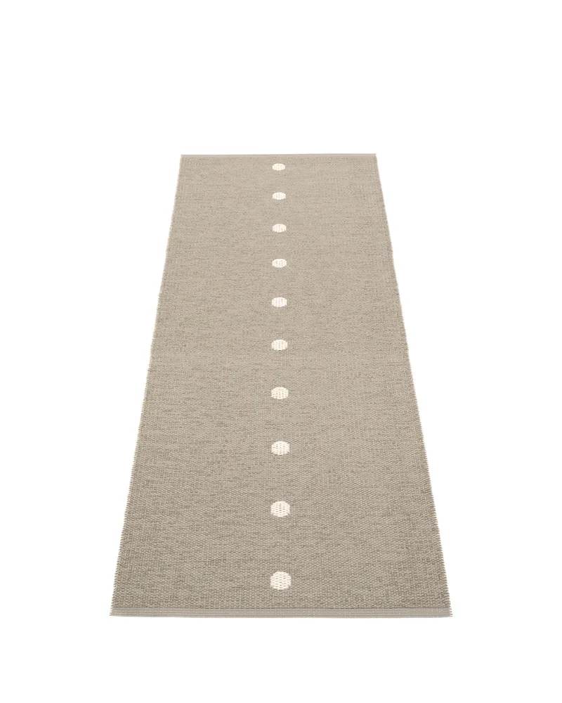 PEG Dark Linen - Runner Rug by Pappelina in Dark Linen, Runner Rug, 70 × 140 cm – product photo