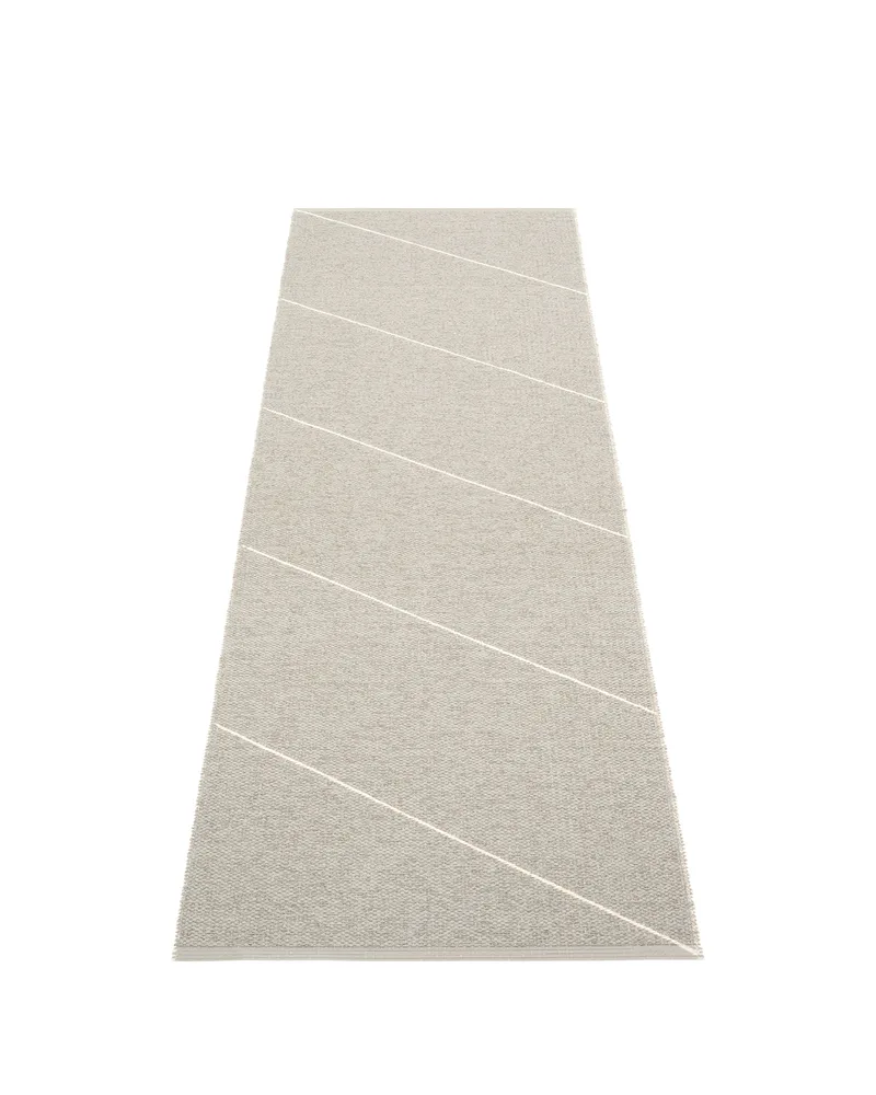 RANDY Warm Grey - Runner Rug by Pappelina in 70 × 135 cm – product photo