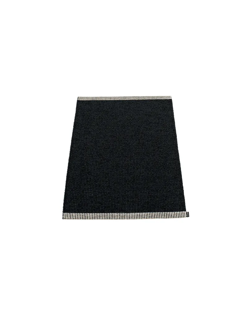 MONO Black - Small Rug van Pappelina in 60 × 85 cm – productfoto