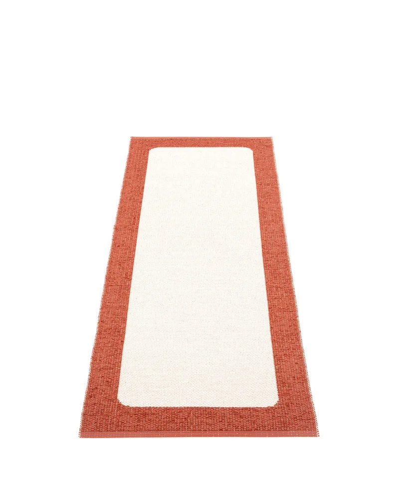 ILDA Brick - Runner Rug by Pappelina in Brick, Runner Rug, 70 × 120 cm – product photo