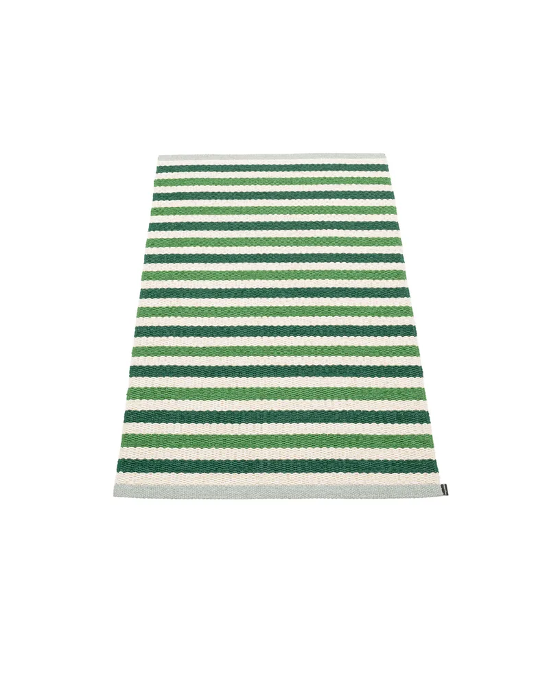 TEO Dark Green - Runner Rug by Pappelina in Dark Green, Runner Rug, 70 × 120 cm – product photo