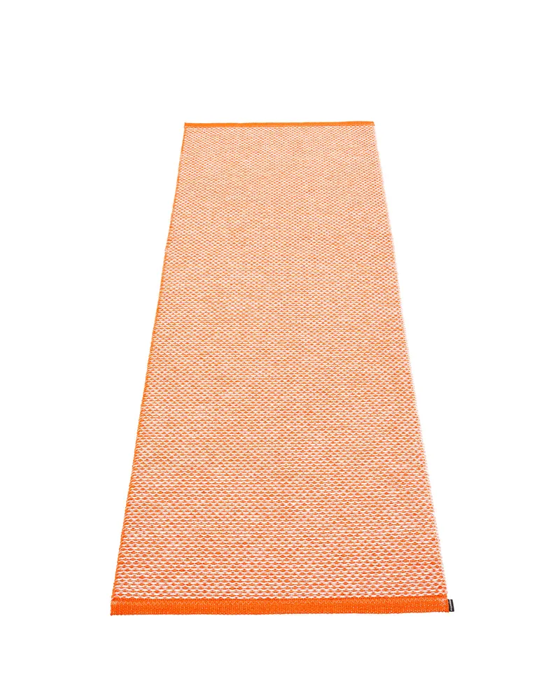 EFFI Orange - Runner Rug by Pappelina in Orange, Runner Rug, 60 × 125 cm – product photo