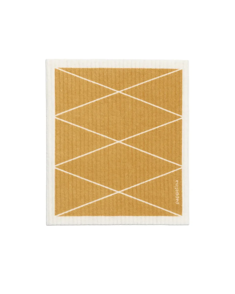 MAX Ochre - Dishcloth, 2-pack von Pappelina in 17 × 20 cm – Produktfoto