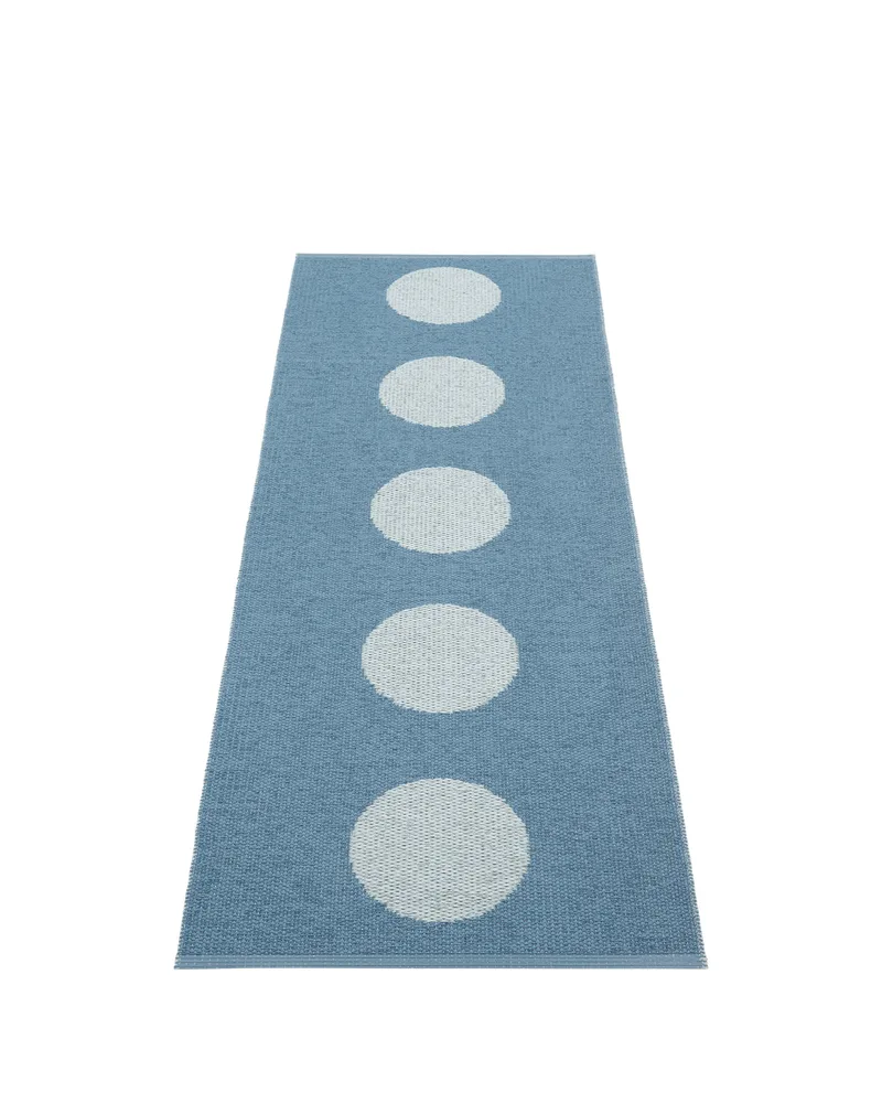 VERA POP River Blue - Runner Rug by Pappelina in River Blue, Runner Rug, 70 × 120 cm – product photo