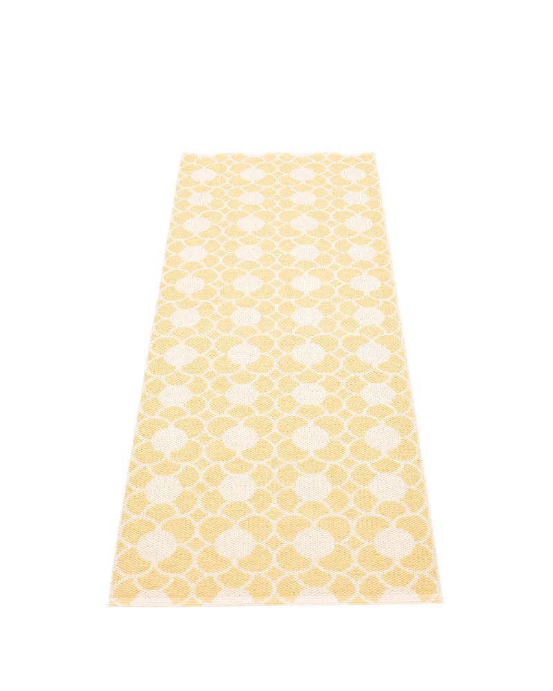 ANYA Pale Yellow - Runner Rug by Pappelina in Pale Yellow, 70 × 100 cm – product photo