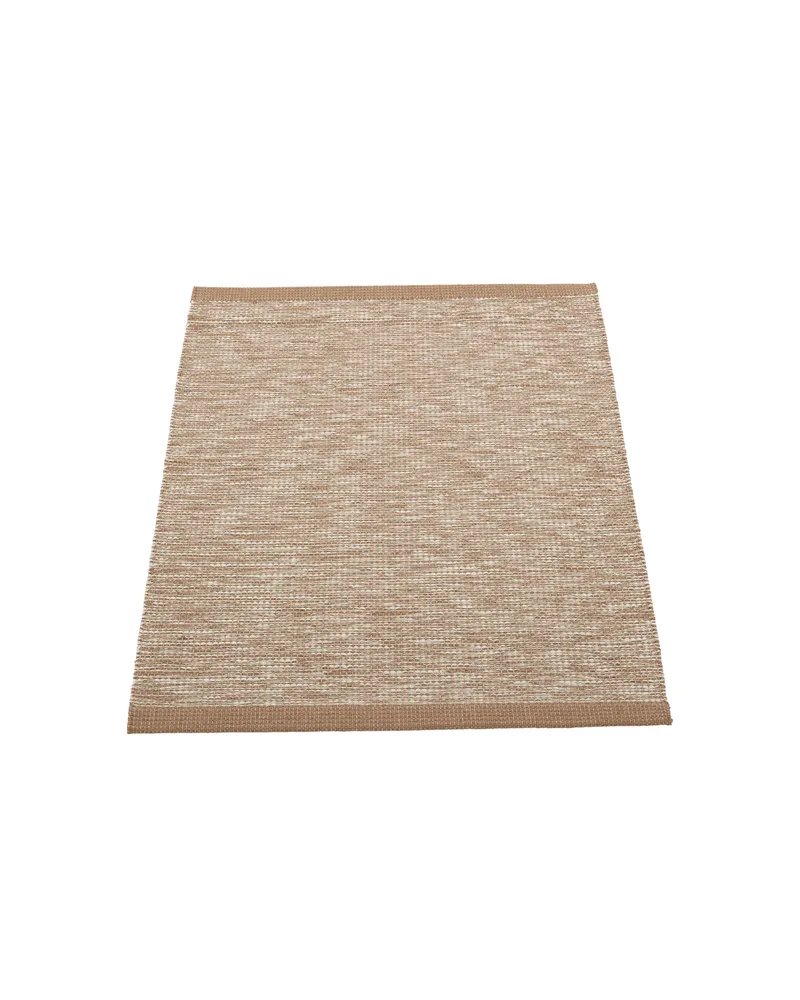 SAM Brown - Small Rug by Pappelina in Brown, Small Rug, 70 × 90 cm – product photo