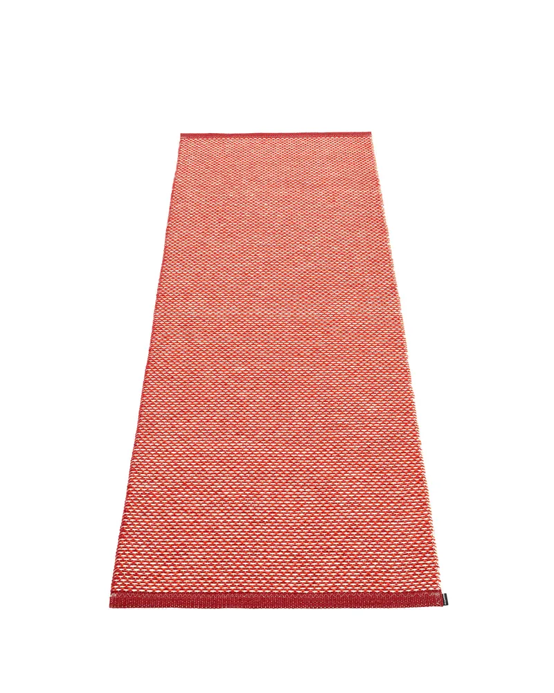 EFFI Dark Red - Runner Rug by Pappelina in Dark Red, Runner Rug, 60 × 125 cm – product photo