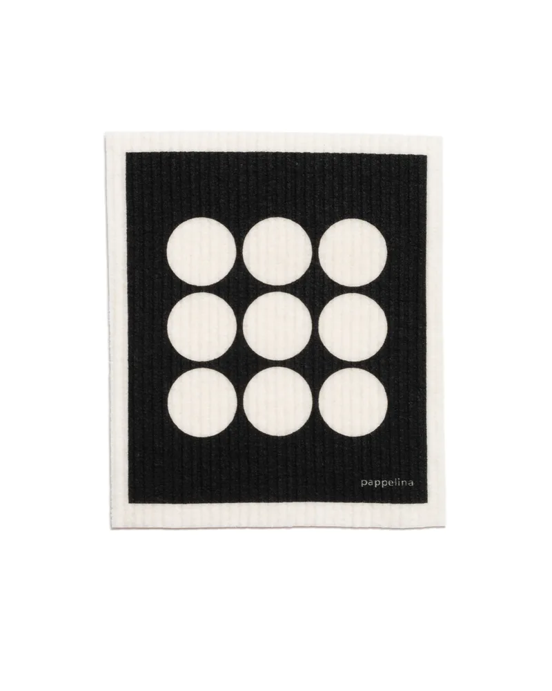 FIA Black - Dishcloth, 2-pack by Pappelina in 17 × 20 cm – product photo