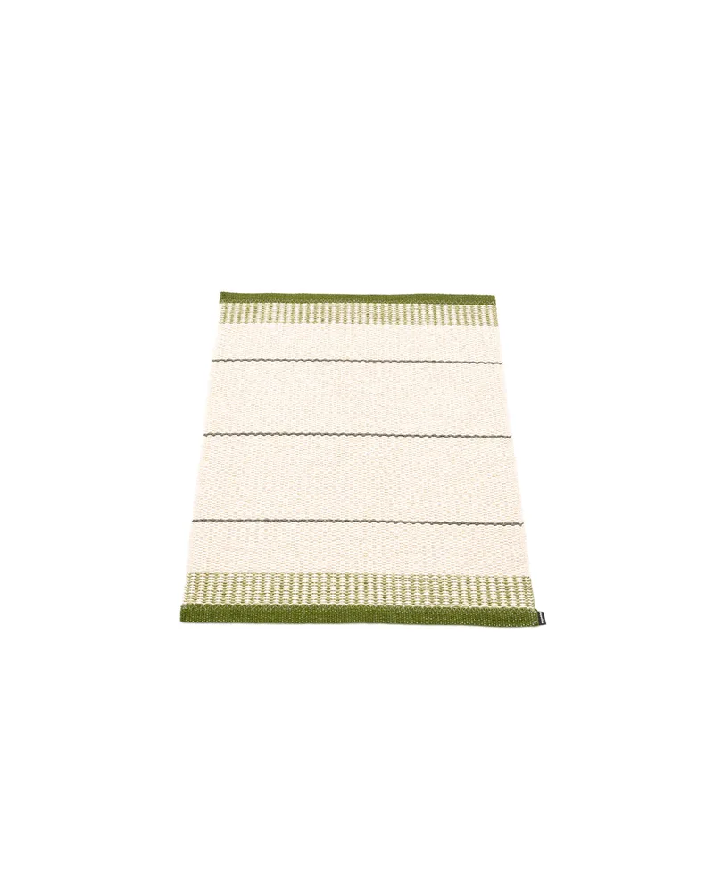 BELLE Dark Olive - Small Rug by Pappelina in 60 × 85 cm – product photo