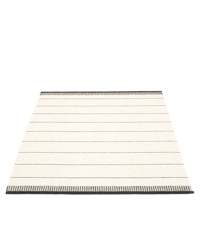 BELLE Black - Area Rug by Pappelina in Black, Area Rug, 230 × 320 cm – product photo