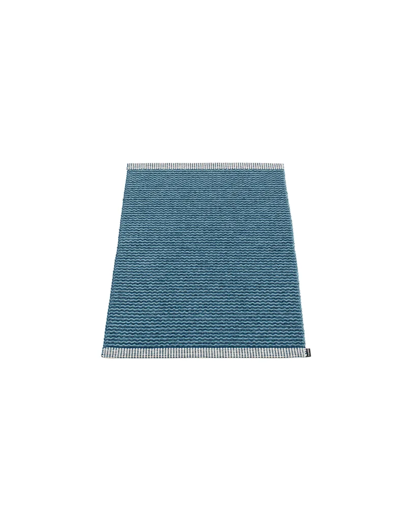 MONO Ocean Blue - Small Rug by Pappelina in 60 × 85 cm – product photo