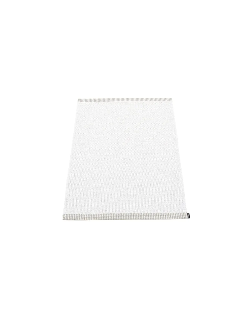 MONO White - Small Rug van Pappelina in 60 × 85 cm – productfoto