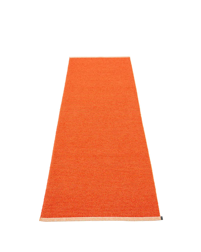 MONO Pale Orange - Runner Rug van Pappelina in 60 × 150 cm – productfoto