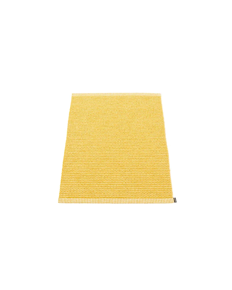 MONO Pale Yellow - Small Rug by Pappelina in 60 × 85 cm – product photo