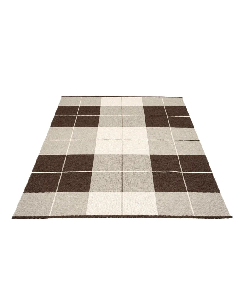 ED Dark Brown - Area Rug by Pappelina in 180 × 260 cm – product photo