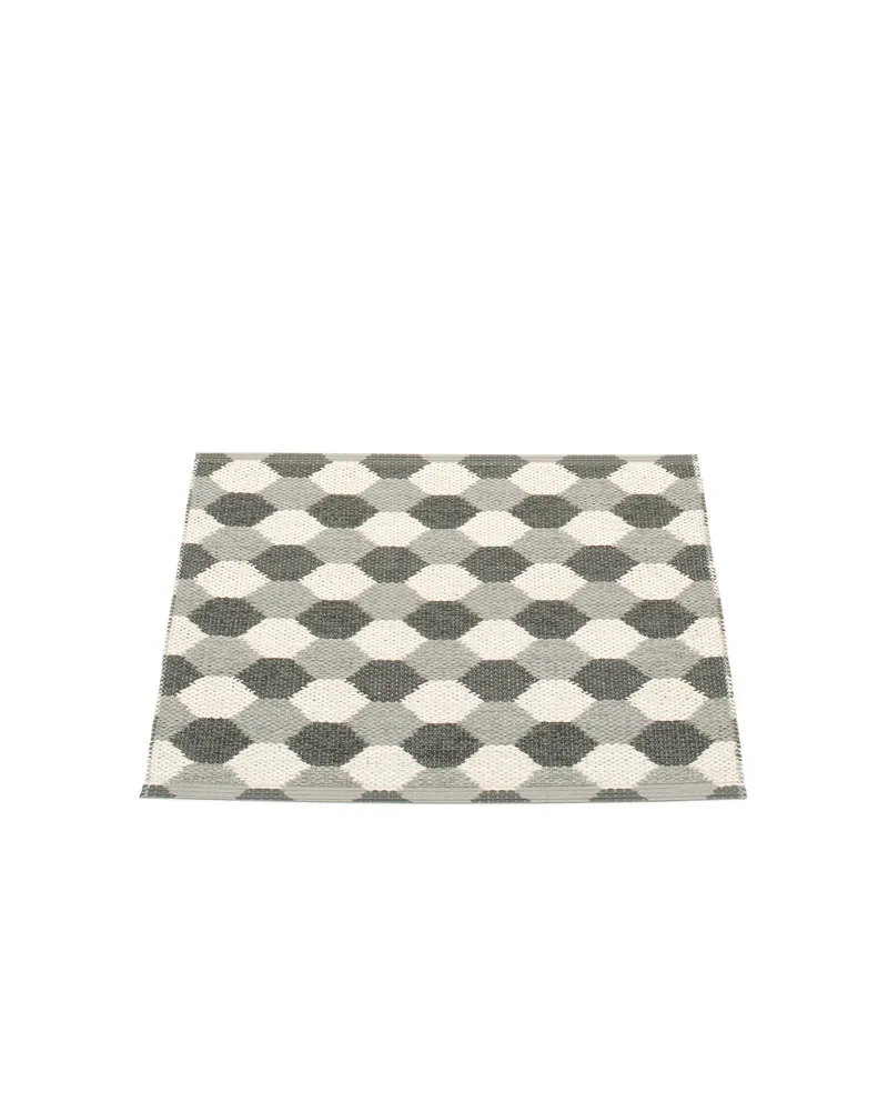 DANA Warm Grey - Small Rug by Pappelina in Warm Grey, Small Rug, 70 × 60 cm – product photo