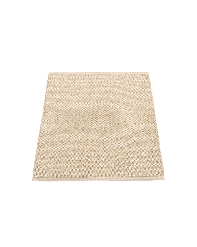 SVEA Beige - Small Rug von Pappelina in Beige, Small Rug, 70 × 50 cm – Produktfoto