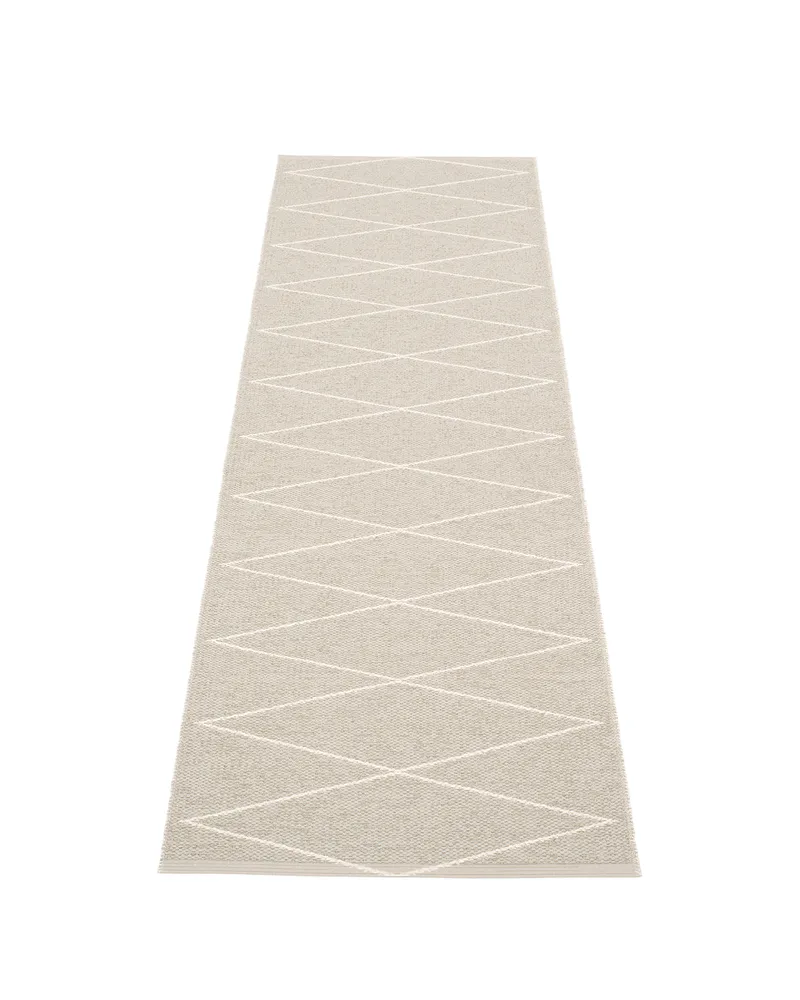MAX Linen - Runner Rug by Pappelina in Linen, Runner Rug, 70 × 100 cm – product photo