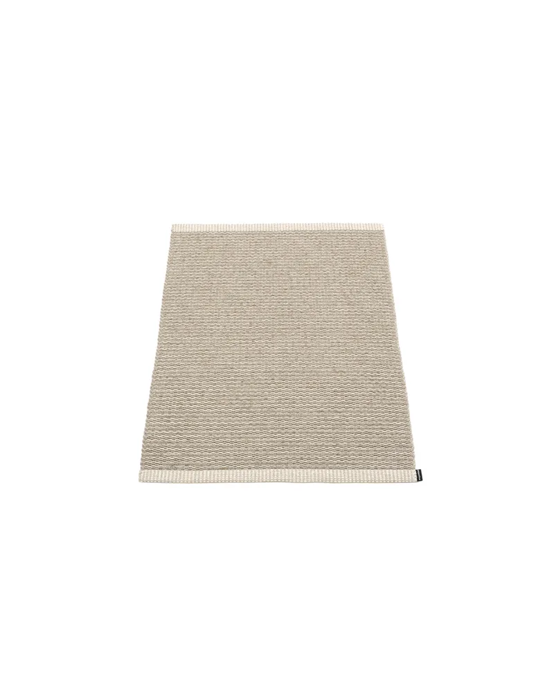 MONO Dark Linen - Small Rug von Pappelina in 60 × 85 cm – Produktfoto