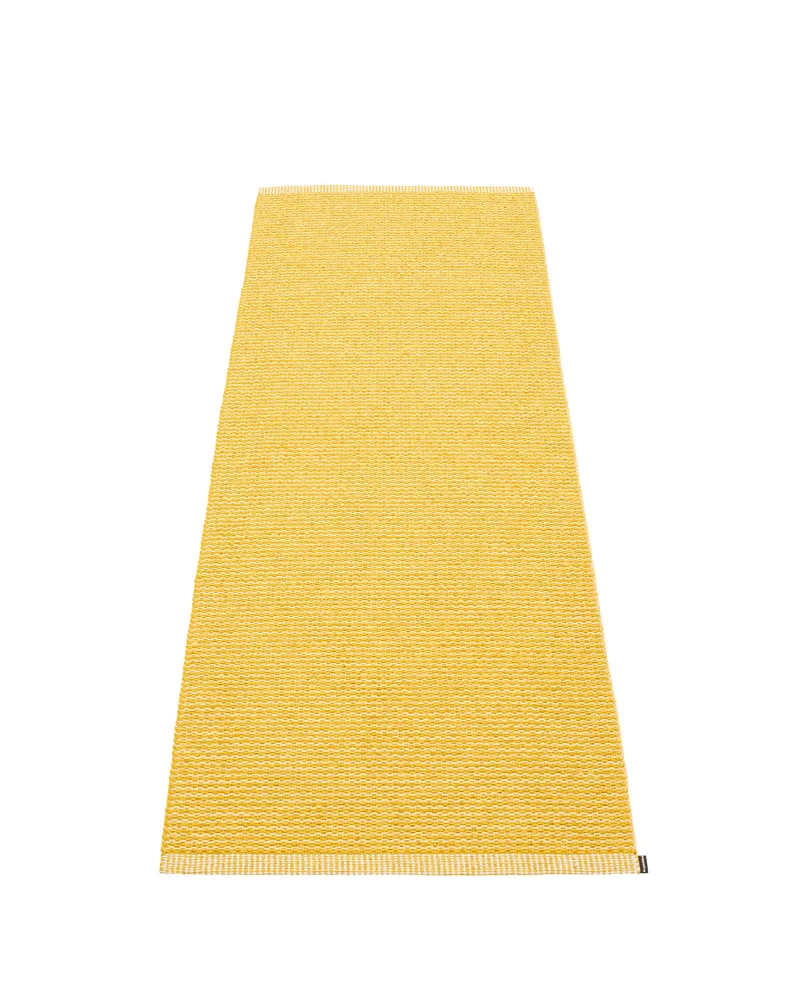 MONO Pale Yellow - Runner Rug by Pappelina in 60 × 150 cm – product photo