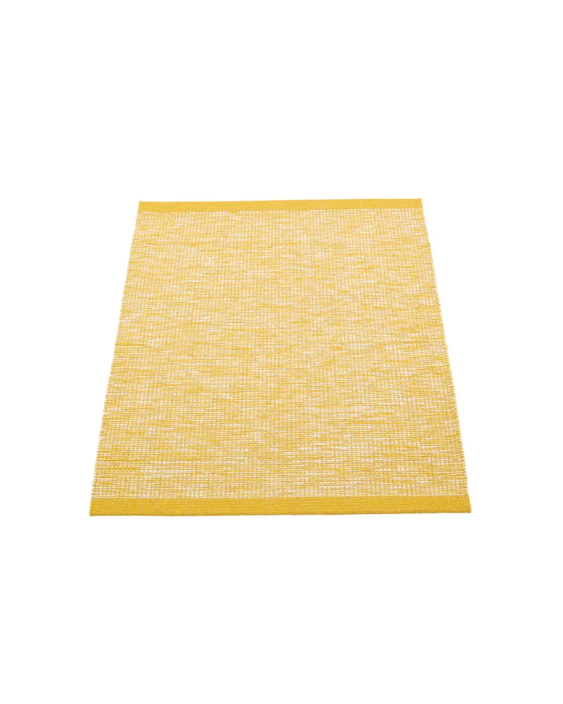 SAM Mustard - Small Rug by Pappelina in Mustard, Small Rug, 70 × 90 cm – product photo