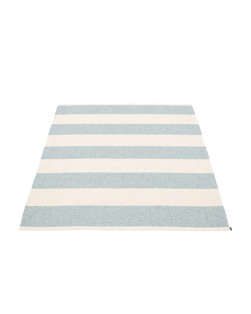 BOB Blue Fog - Area Rug by Pappelina in Blue Fog, Area Rug, 140 × 180 cm – product photo