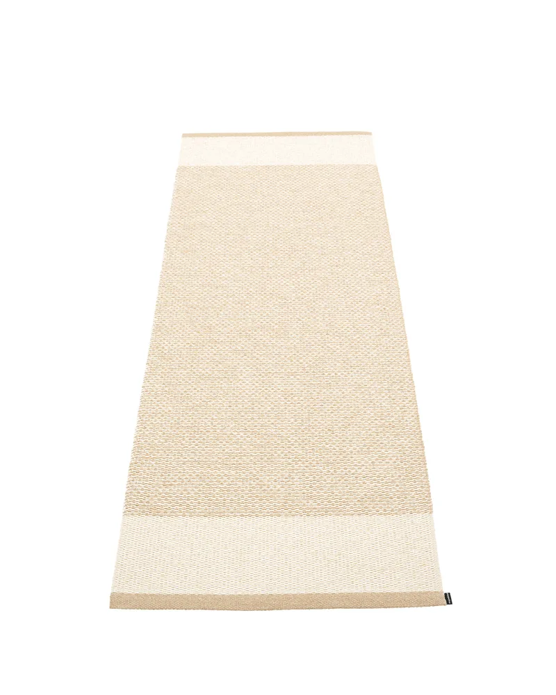 EDIT Beige - Runner Rug by Pappelina in Beige, Runner Rug, 70 × 120 cm – product photo