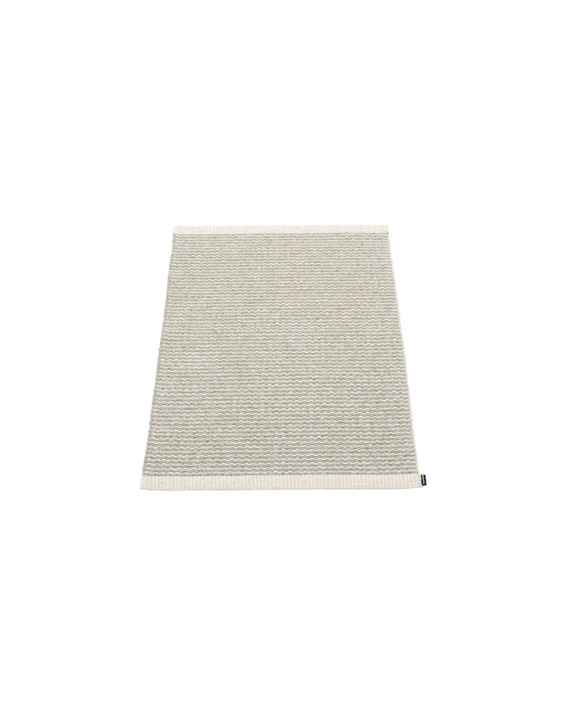 MONO Fossil Grey - Small Rug van Pappelina in 60 × 85 cm – productfoto