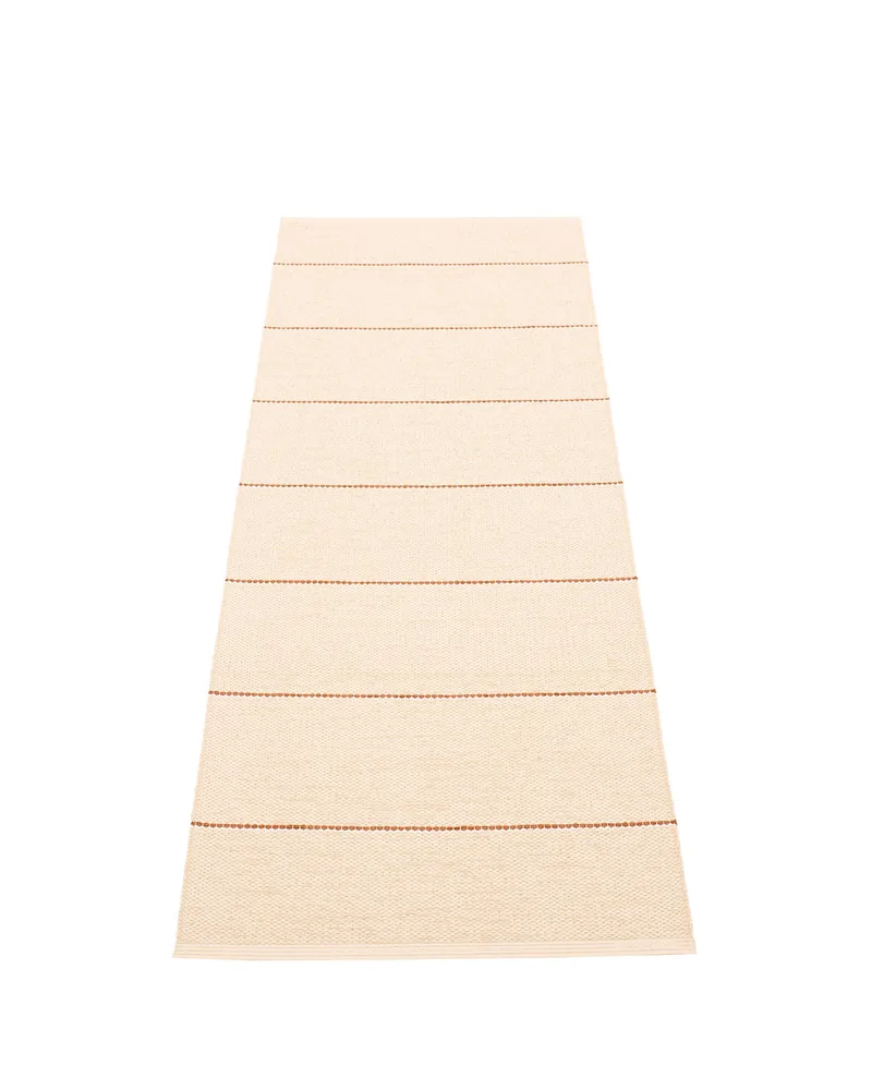 LEA Beige - Runner Rug von Pappelina in Beige, 70 × 150 cm – Produktfoto