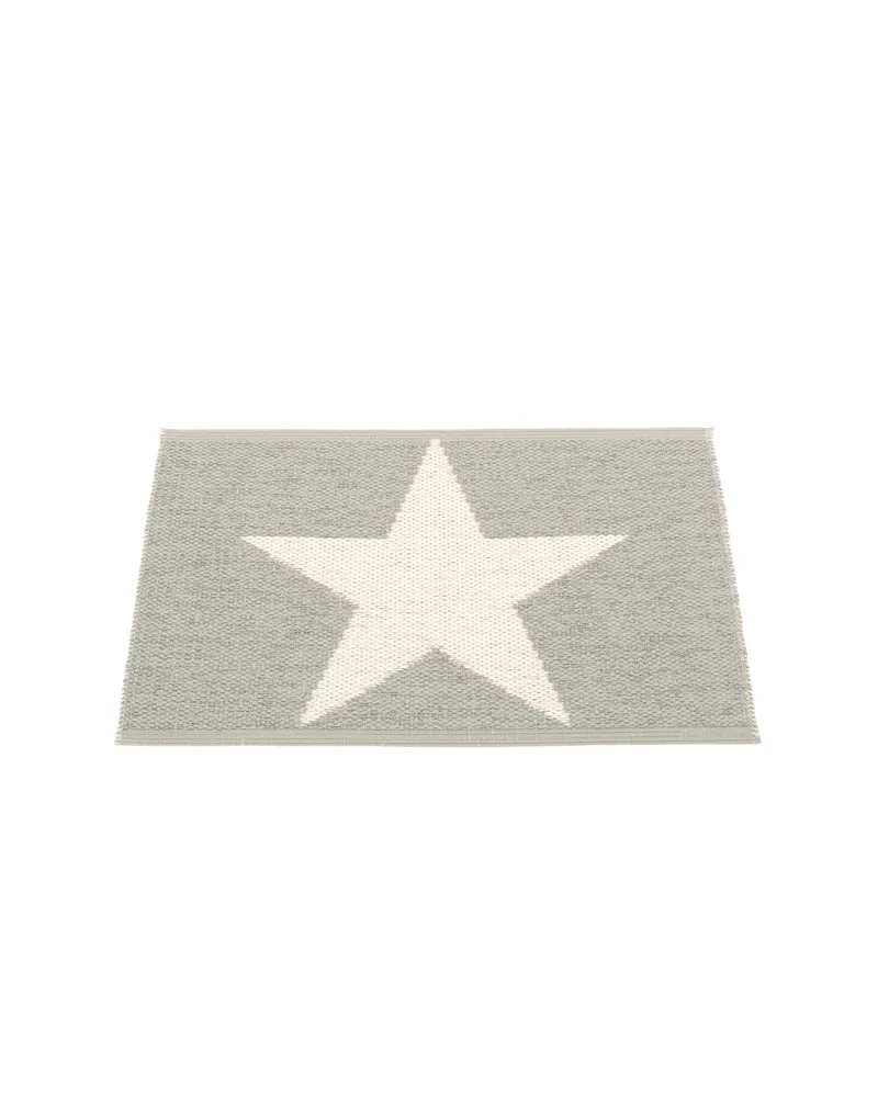 VIGGO ONE Warm Grey - Small Rug van Pappelina in Warm Grey, Small Rug, 70 × 50 cm – productfoto