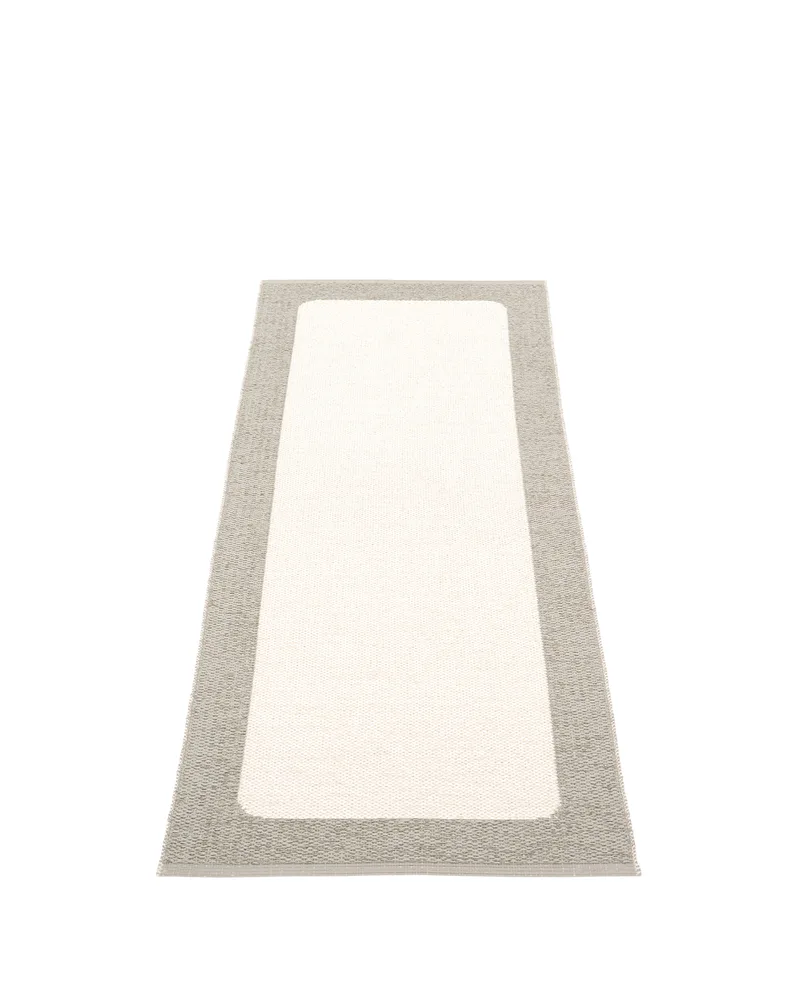 ILDA Warm Grey - Runner Rug by Pappelina in Warm Grey, Runner Rug, 70 × 120 cm – product photo