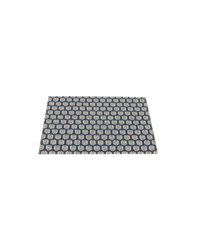 MIMI Ocean Blue - Small Rug by Pappelina in Ocean Blue, Small Rug, 70 × 50 cm – product photo