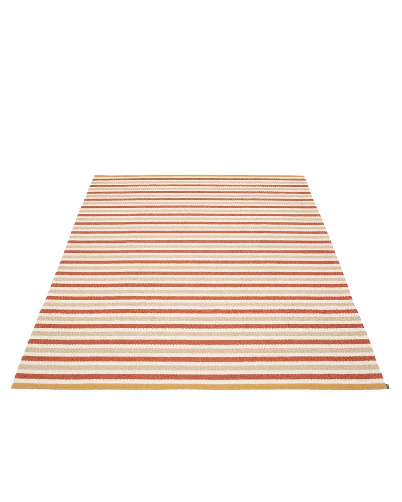 TEO Brick - Area Rug by Pappelina in Brick, Area Rug, 180 × 260 cm – product photo