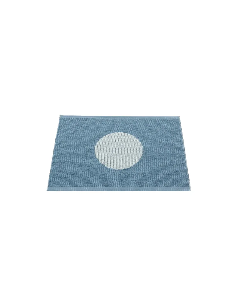 VERA POP River Blue - Small Rug by Pappelina in River Blue, Small Rug, 70 × 50 cm – product photo