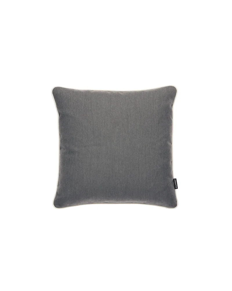 SUNNY Dark Grey - Cushion van Pappelina in 44 × 44 cm – productfoto