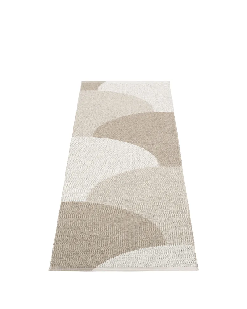 HILL Dark Linen - Runner Rug by Pappelina in Dark Linen, Runner Rug, 70 × 180 cm – product photo