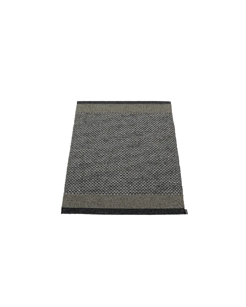 EDIT Black - Small Rug van Pappelina in Black, Small Rug, 60 × 85 cm – productfoto