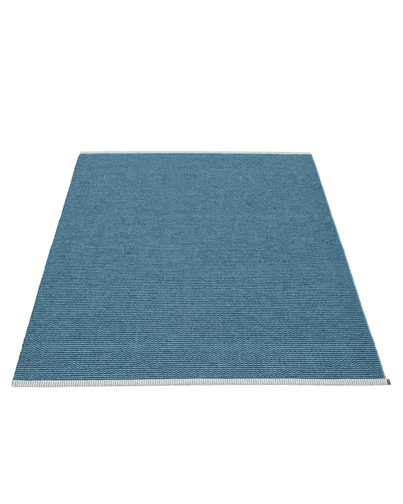MONO Ocean Blue - Area Rug by Pappelina in 180 × 220 cm – product photo